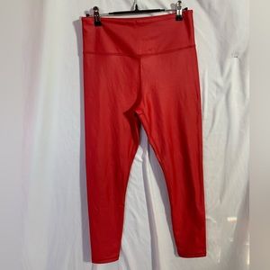 ZYIA Active leggings size (8-10) pinkie red